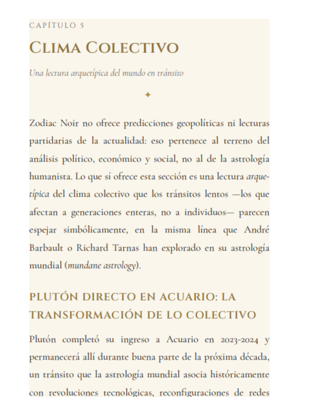 Página interior 3 del libro Astrologia Para el ULTIMO trimestre del 2026