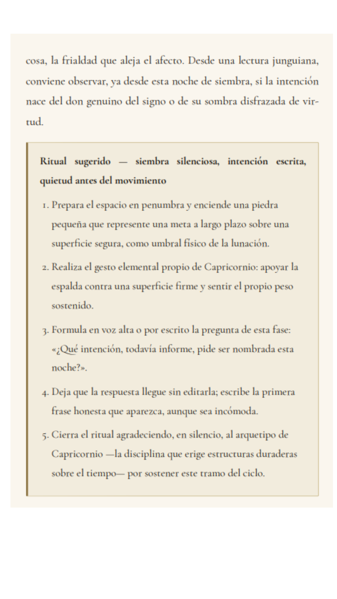 Página interior 4 del libro Lunaciones El libro de los ciclos de la luna